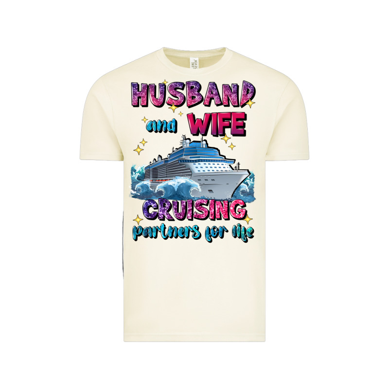 Husband And Wife Cruising Partners For Life Vintage Tee by JahusDesignShop | Teevron