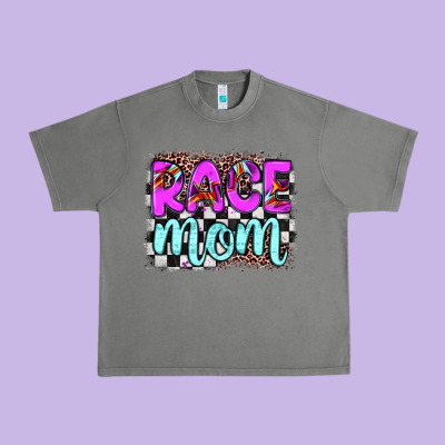 Race Mom Urban Heavy Tee Designed By Jahusdesignshop