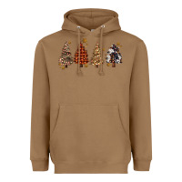 Toasted Coconut howdy christmas trees Heavyweight Hoodie - MaliasSmallBusiness