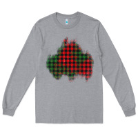 Heather Grey Christmas glitter patch Long Sleeve Tee - AdoDesignShop