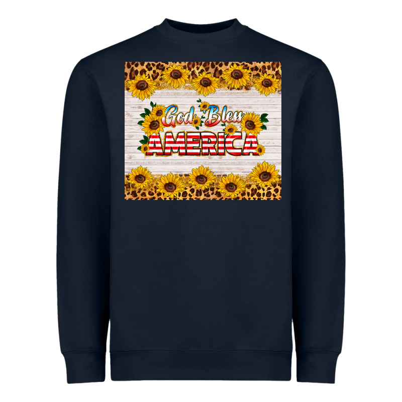 God Bless America Tumbler Heavyweight Sweatshirt by HRA Design Shop | Teevron