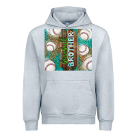 Heather Grey baseball brother Urban Hoodie - TumblerDesignByShophia