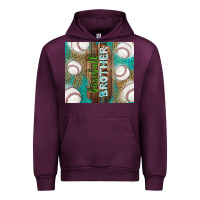 Mauve Wine baseball brother Urban Hoodie - TumblerDesignByShophia