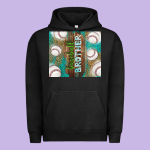 Baseball Brother Urban Hoodie Designed By Tumblerdesignbyshophia