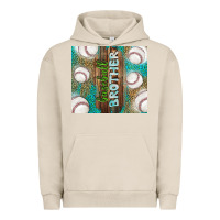 Pigment French Oak baseball brother Urban Hoodie - TumblerDesignByShophia