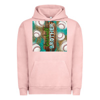Pigment Salmon baseball brother Urban Hoodie - TumblerDesignByShophia