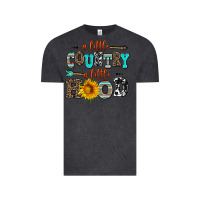 Vintage Black a little country a little hood Vintage Tee - AdoDesignShop