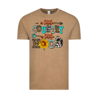 Vintage Coffee a little country a little hood Vintage Tee - AdoDesignShop