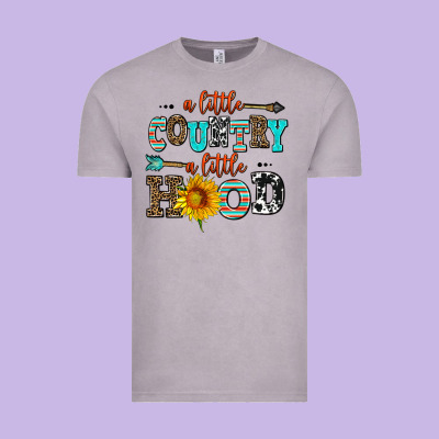 A Little Country A Little Hood Vintage Tee Designed By Adodesignshop