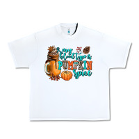 White my blood type is pumpkin spice Urban Heavy Tee - AdoDesignShop