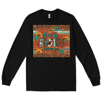 Black he is risen gemstone sunflower leopard Long Sleeve Tee - Artiststas
