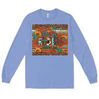 Colony Blue he is risen gemstone sunflower leopard Long Sleeve Tee - Artiststas