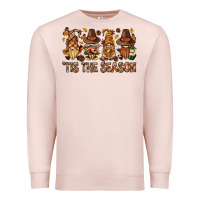 Pale Pink 'tis the season gnomies bbs Premium Sweatshirt - BundleAndBundleShop