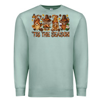 Seafoam 'tis the season gnomies bbs Premium Sweatshirt - BundleAndBundleShop