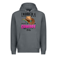 Rock i wanna be a cowboy baby Premium Hoodie - AdoDesignShop
