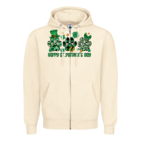 Sandshell happy st.patrick's day Zipper Hoodie - MaliasSmallBusiness