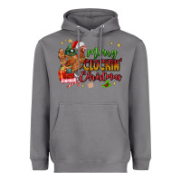 Storm Merry Cluckin' Christmas Heavyweight Hoodie - MaliasSmallBusiness