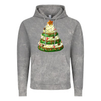 Cloud Rock white christmas cookie cake Vintage Hoodie - FaDigitalArtStudio