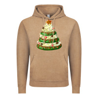 Vintage Coffee white christmas cookie cake Vintage Hoodie - FaDigitalArtStudio