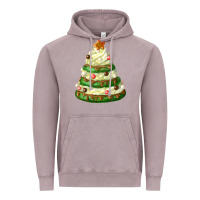 Vintage Zinc white christmas cookie cake Vintage Hoodie - FaDigitalArtStudio