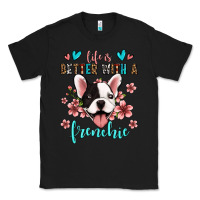 Black life is better with a frenchie Classic Tee - Jasminsmagicworld