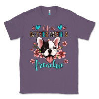 Lavender life is better with a frenchie Classic Tee - Jasminsmagicworld