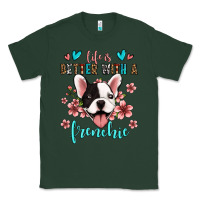 Sports Green life is better with a frenchie Classic Tee - Jasminsmagicworld