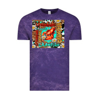 Cloud Purple western crawfish Vintage Tee - AdoDesignShop