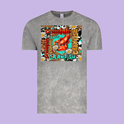 Western Crawfish Vintage Tee Designed By Adodesignshop