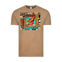 Vintage Coffee western crawfish Vintage Tee - AdoDesignShop