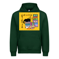 Forest Green life is better with cats and books Urban Hoodie - TumblerDesignByShophia