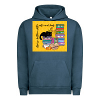 Pigment Midnight Navy life is better with cats and books Urban Hoodie - TumblerDesignByShophia