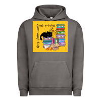 Pigment Tornado life is better with cats and books Urban Hoodie - TumblerDesignByShophia