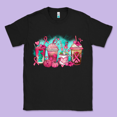 Breast Cancer  Coffee Cups Classic Tee Designed By Adodesignshop