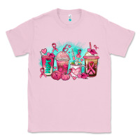 Bubblegum Pink breast cancer  coffee cups Classic Tee - AdoDesignShop