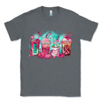 Charcoal Heather breast cancer  coffee cups Classic Tee - AdoDesignShop
