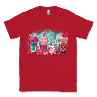 Red breast cancer  coffee cups Classic Tee - AdoDesignShop