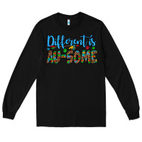 Black different is au some Long Sleeve Tee - Artiststas