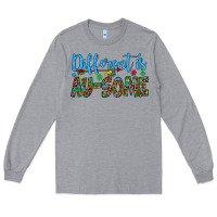 Heather Grey different is au some Long Sleeve Tee - Artiststas