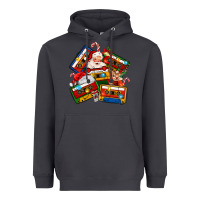 Smoke christmas cassette tapes Heavyweight Hoodie - MaliasSmallBusiness