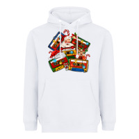 White christmas cassette tapes Heavyweight Hoodie - MaliasSmallBusiness