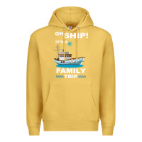 Antique Gold Oh Ship, It's My Birthday Premium Hoodie - Bettercallsaul