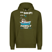 Army Green Oh Ship, It's My Birthday Premium Hoodie - Bettercallsaul