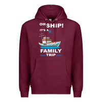 Burgundy Oh Ship, It's My Birthday Premium Hoodie - Bettercallsaul