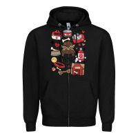 Black can't talk right now i'm busy doing dog mom Zipper Hoodie - MaliasSmallBusiness
