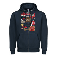 Navy can't talk right now i'm busy doing dog mom Zipper Hoodie - MaliasSmallBusiness