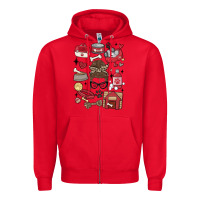 Red can't talk right now i'm busy doing dog mom Zipper Hoodie - MaliasSmallBusiness