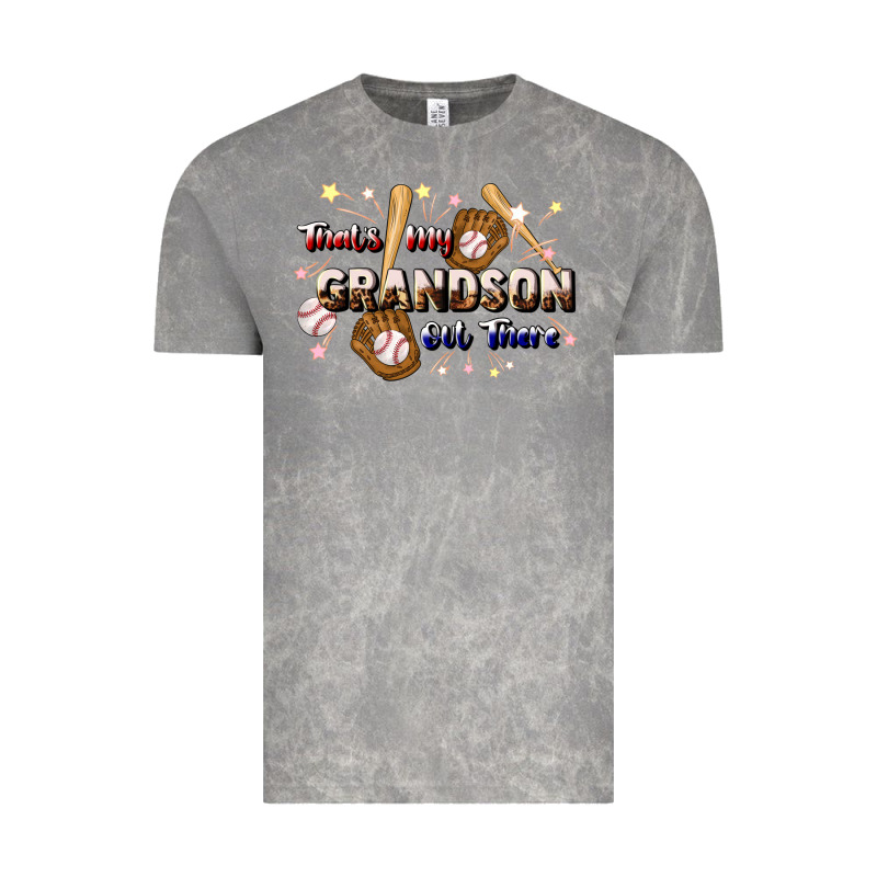 That's My Grandson Out There Baseball Vintage Tee by JahusDesignShop | Teevron