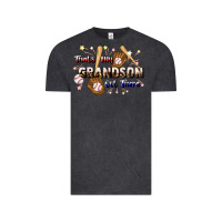 Vintage Black that's my grandson out there baseball Vintage Tee - JahusDesignShop