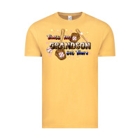 Vintage Mustard that's my grandson out there baseball Vintage Tee - JahusDesignShop